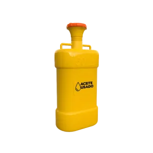 Contenedor de plástico aceitero 50 l para almacenar y transportar