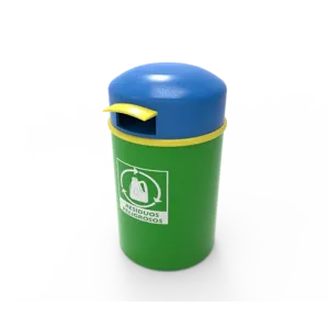 Contenedor para aceite usado aceitero 1000 para talleres y/o