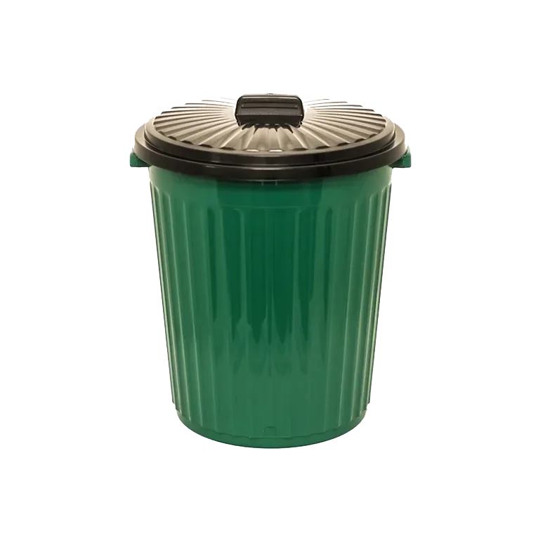 Bote o contenedor para residuos aec bct75 de 75 litros con tapa
