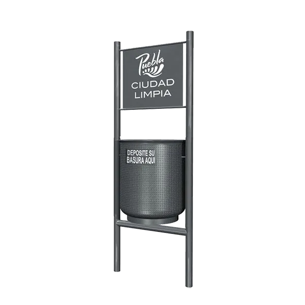 Papelera para residuos barcelona 80cl de 80 litros