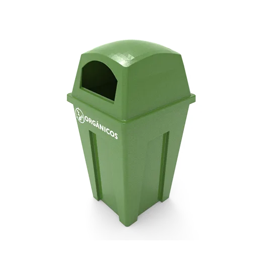 Papelera para residuos bonita 250 de 250 litros