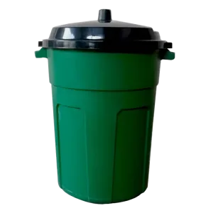 Bote o contenedor de residuos bote 100 l de 100 litros con tapa