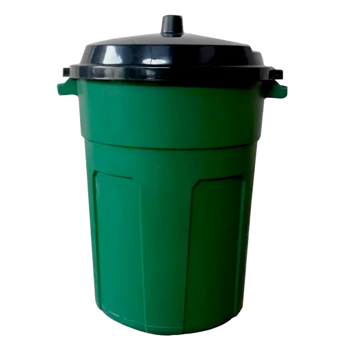 Bote o contenedor de residuos bote 100 l de 100 litros con tapa