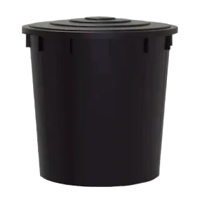 Bote o contenedor de residuos bote 400 l de 400 litros con tapa