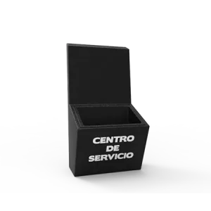 Para gasolineras de plástico resistente centro de servicio