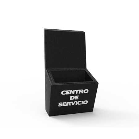 Para gasolineras de plástico resistente centro de servicio