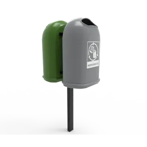 Papelera empotrable para residuos ch 40 de 40 litros