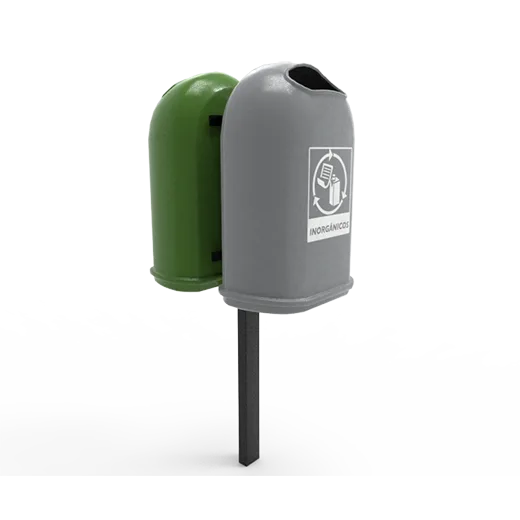 Papelera empotrable para residuos ch 40 de 40 litros