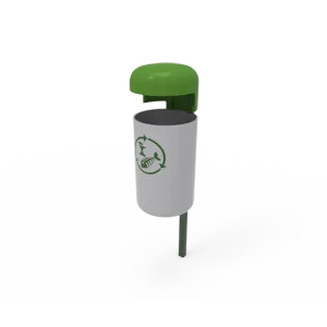 Papelera para residuos cr 30 de 30 litros