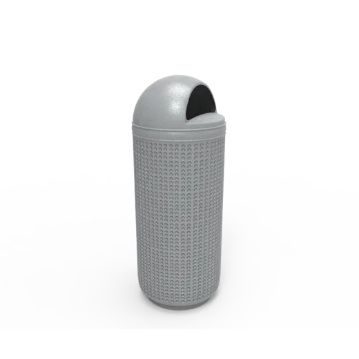 Papelera para residuos domo de 120 litros
