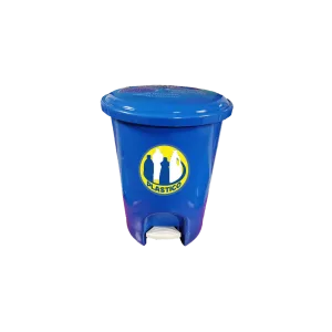 Bote con pedal ec bp21 para residuos de 21 litros
