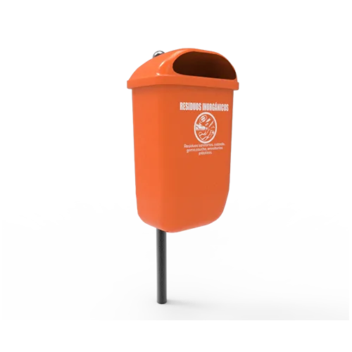 Papelera para residuos europa 50 hd de 50 litros