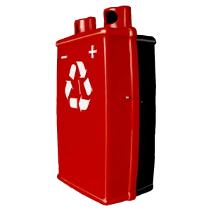 Contenedor para el reciclaje maxibatery de pilas