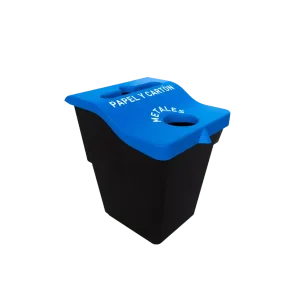 Papelera para separar residuos recibin 40 de reciclaje