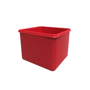 Cajas de plástico servicaja 100 con ruedas de 100 lt