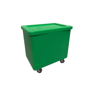 Cajas de plástico servicaja 120 con ruedas de 120 lt