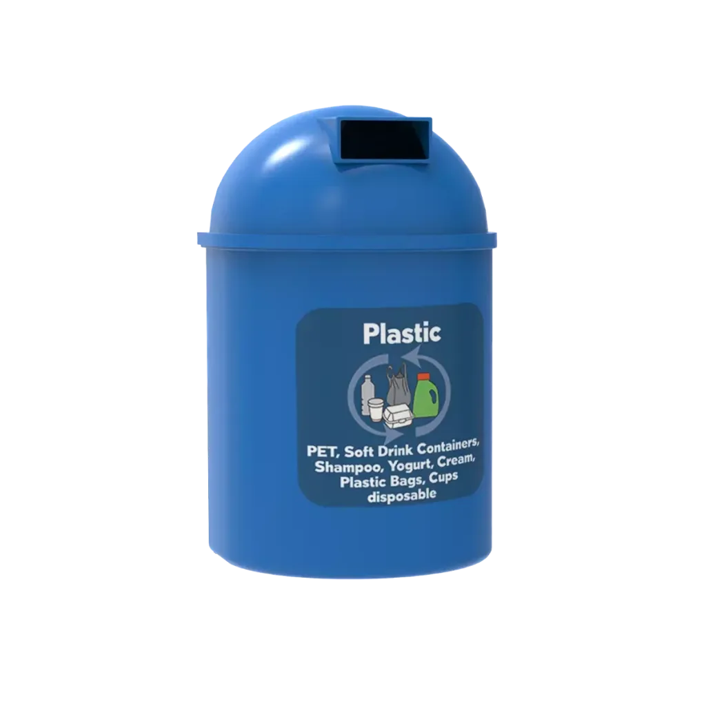 Papelera para residuos twin 500 de 500 litros