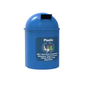 Papelera para residuos twin 500 de 500 litros