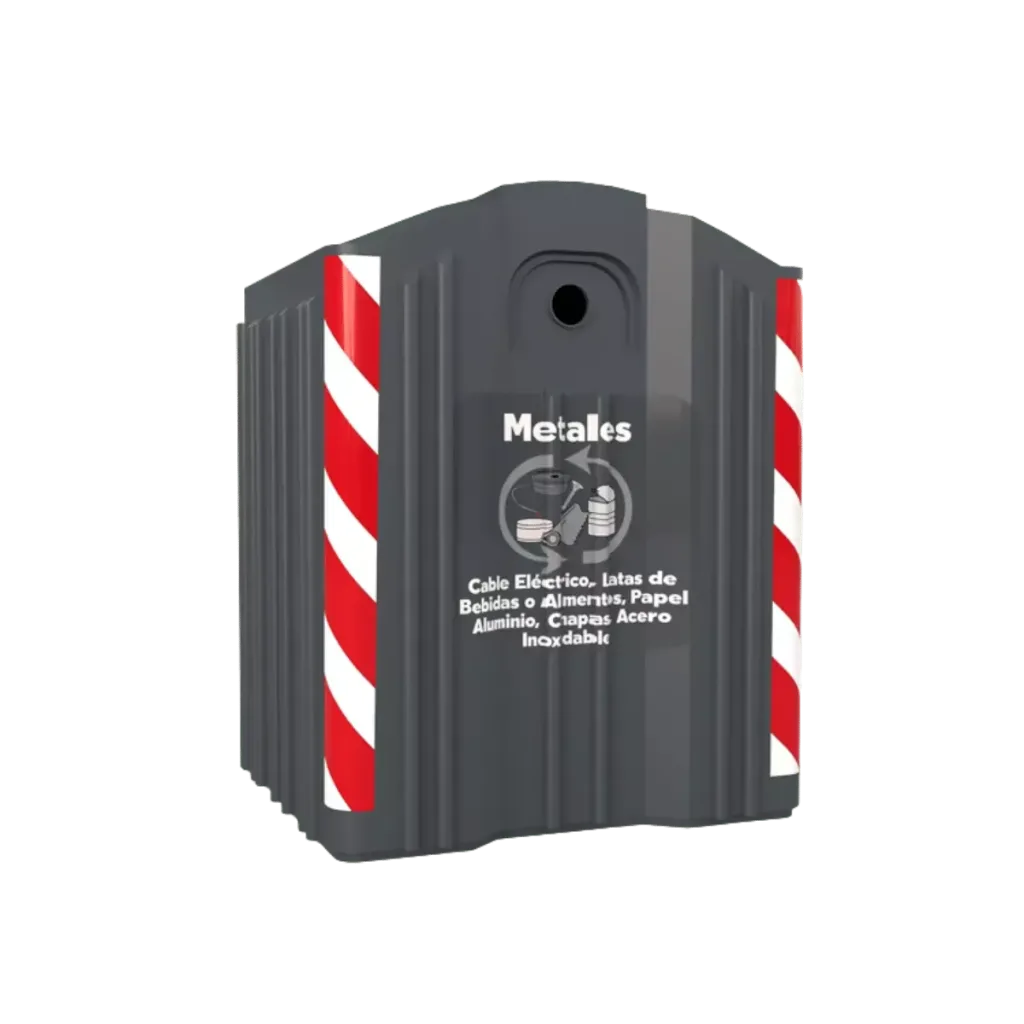 Contenedor para residuos vanguard 3200 de pet de 3200 litros