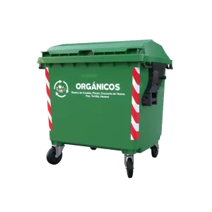 Contenedor para residuos vic 1100 hd de 1100 litros