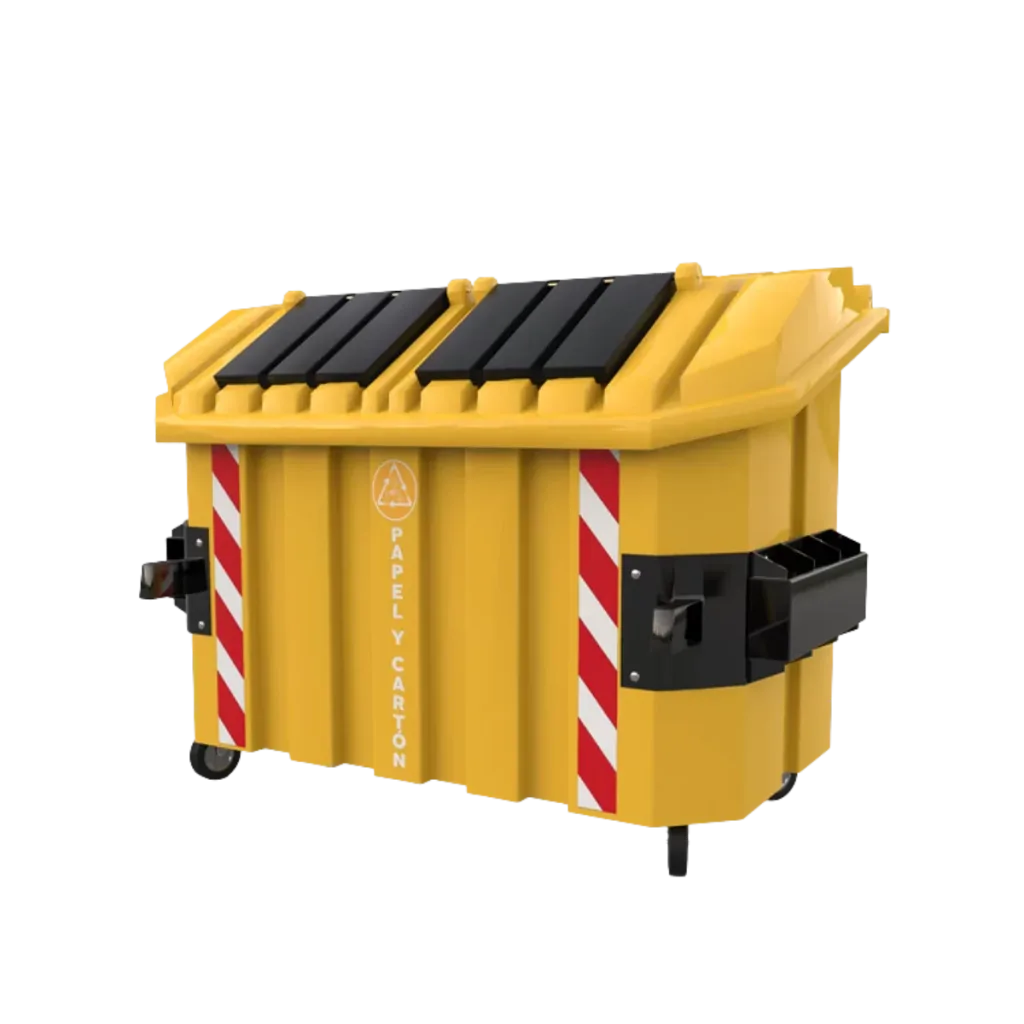 Contenedor para residuos vic 2000 de 2000 litros