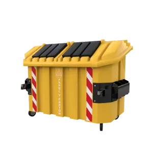 Contenedor para residuos vic 2000 de 2000 litros