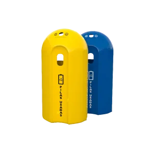 Contenedor para el reciclaje ecobatery de pilas