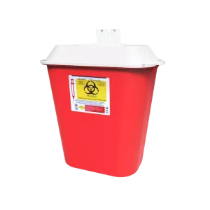 Contenedor recolector de punzocortantes rpbi pc 30 rojo de 26.0 a 30