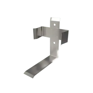 Sujetador de pared suje 1 p de acero galvanizado para recolector