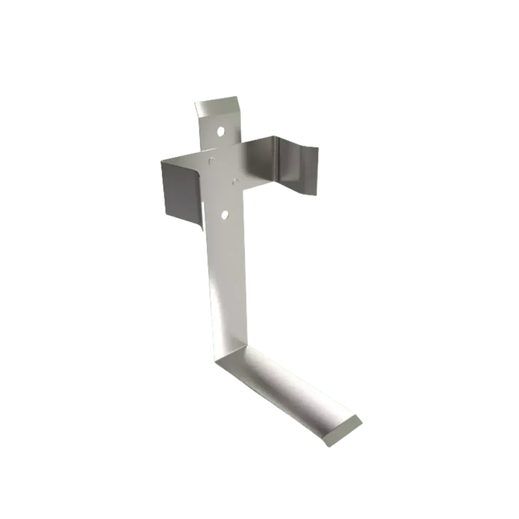 Sujetador de pared suje 3 p de acero galvanizado para recolector