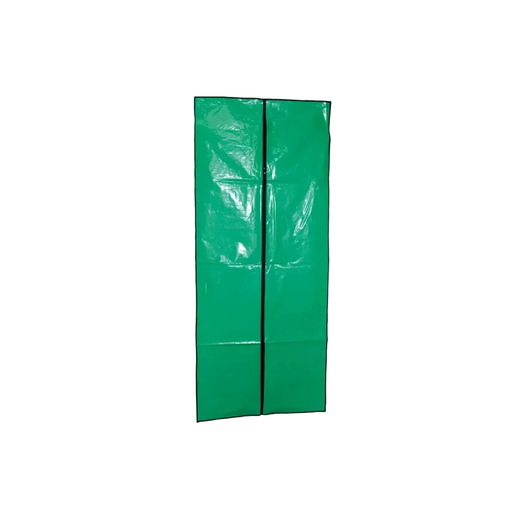 Bolsa para cadáveres sinfonia de polietileno con cremallera, negro