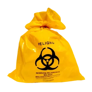 Bolsa rpbi amarilla de lro 30 200 amarilla 30x40 cm, paquete de 100