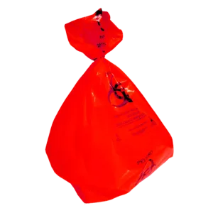 Bolsa rpbi roja de lro 55 200 rojo 55x60 cm, paquete de 100 piezas