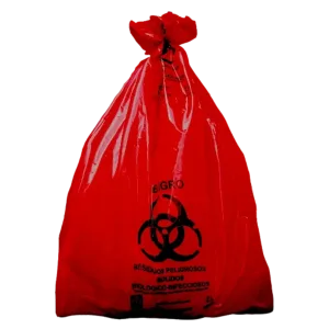 Bolsa rpbi roja de lro 90 200 rojo 70x90 cm, paquete de 100 piezas