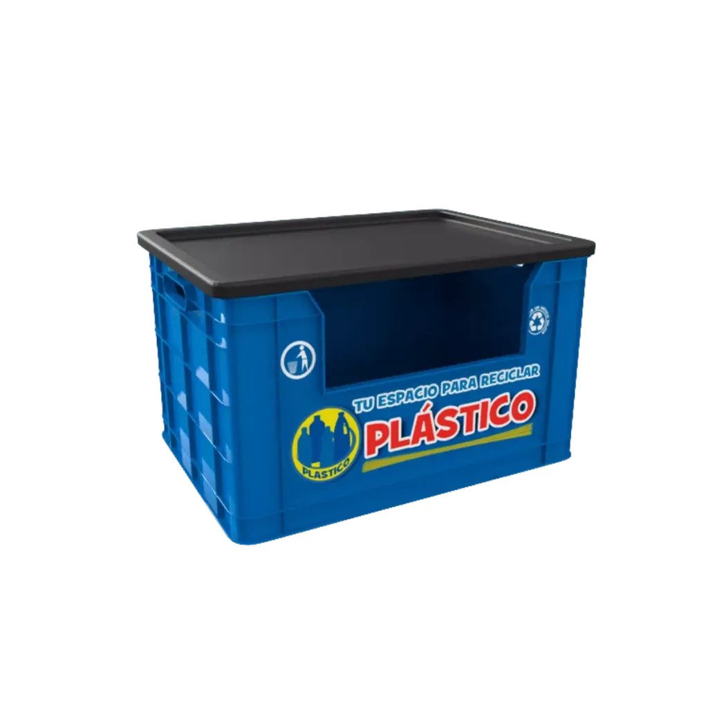Caja para transporte y recicaja 47 almacenaje