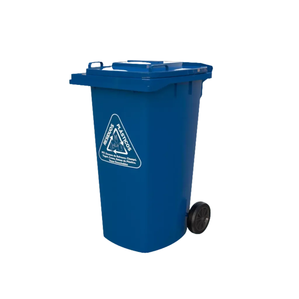 Contenedor para residuos vic 240 hd de 240 litros