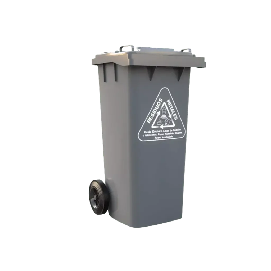 Contenedor para residuos vic 120 hd de 120 litros