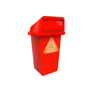 Papelera para residuos diamante de 150 litros