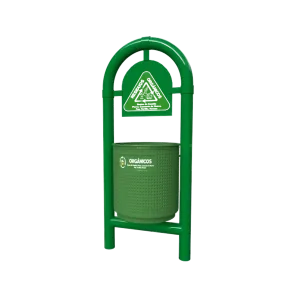 Papelera para residuos barcelona arco 80 de 80 litros