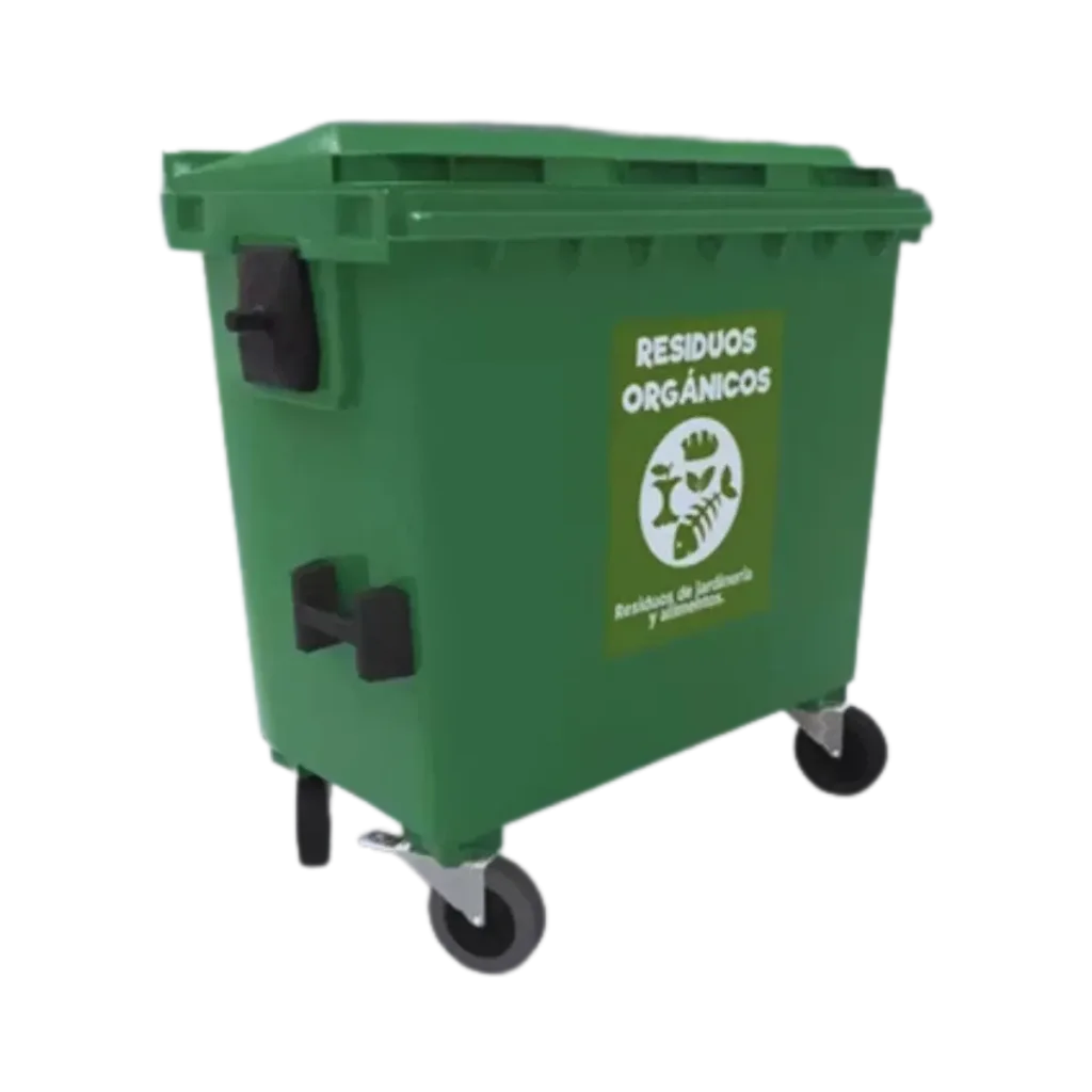 Contenedor para residuos vic 770 hd de 770 litros