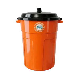 Bote o contenedor de residuos bote 130 l de 130 litros con tapa