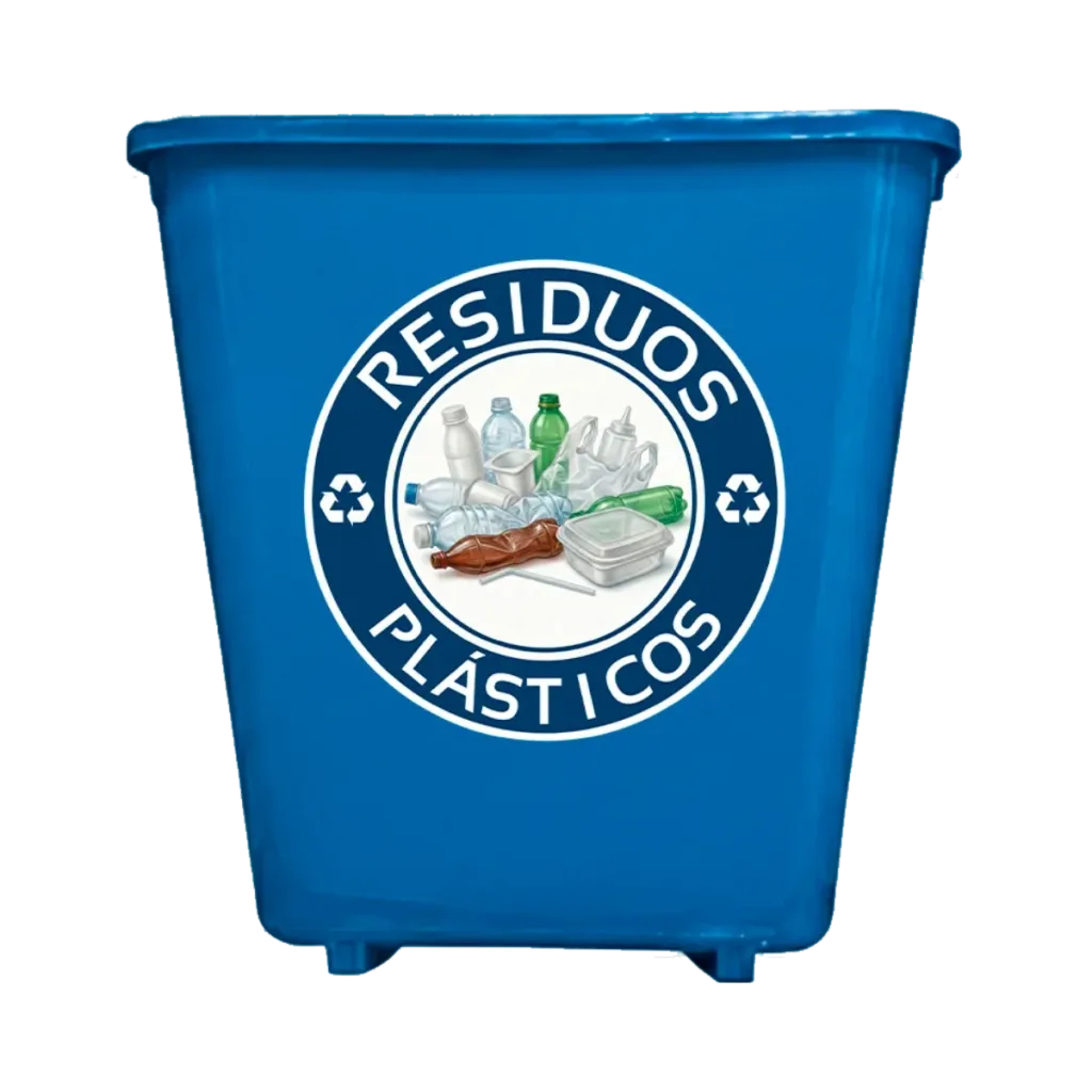 Papelera para residuos cang 8 de 8 litros