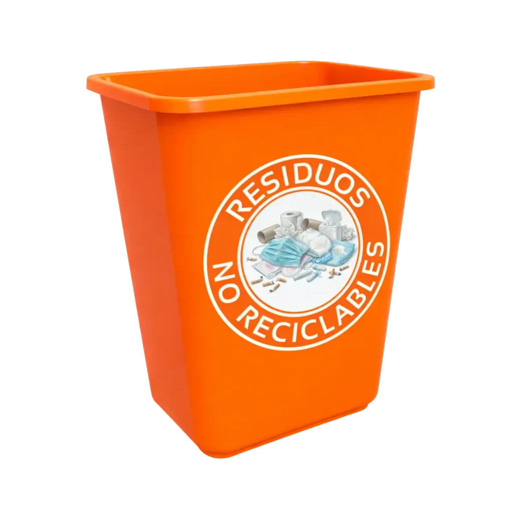 Papelera para residuos cang 15 de 15 litros