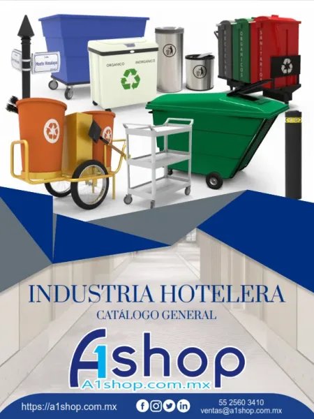 Portada del Catálogo Hotelero 2026 de A1shop