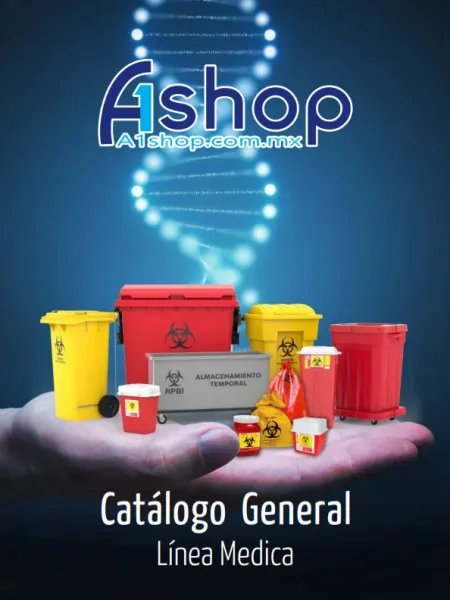 Portada del Catálogo Área Médica de A1shop
